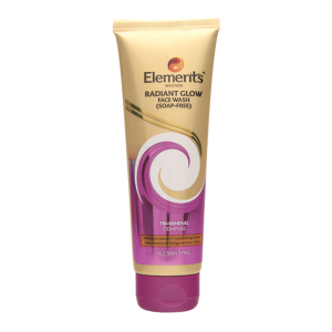 Elements Wellness Radiant Glow Face Wash (Soap-Free) 100g
