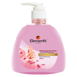 Elements Wellness Rose & Glycerine Moisturising Hand Wash 500ml